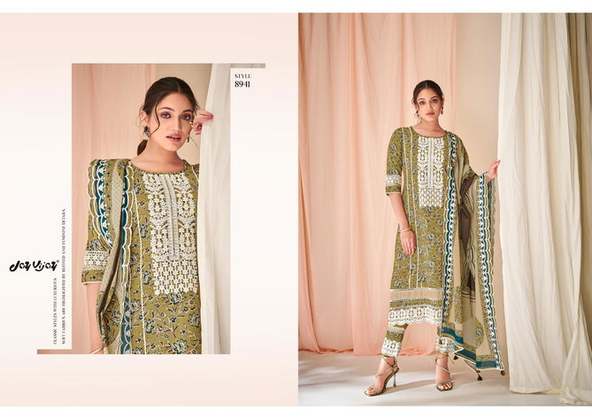 Jhilmil By Jay Vijay Embroidery Block Print Cotton Salwar Suits Wholesale Price In Surat